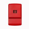 Show product details for ELHNR Cooper Wheelock Eaton Eluxa Horn, Wall, Red, 12/24 VDC, Indoor