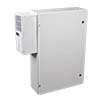 Show product details for EM362408A STI UL Listed 36" H x 24" W x 8" D Metal Electrical Enclosure with AC/Heater - No Window