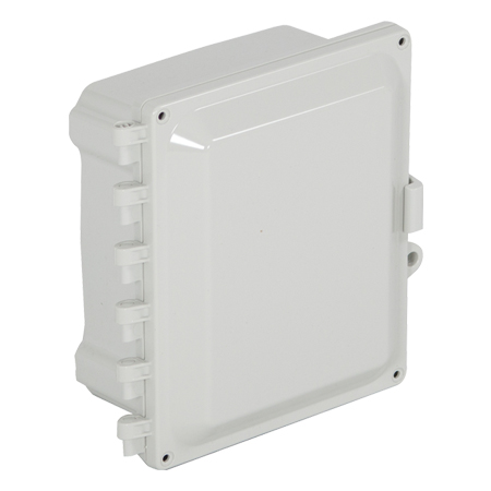EP080605-O STI EnviroArmour Polycarbonate Enclosure - 8" H x 6" W x 5" D - White - Non-Returnable