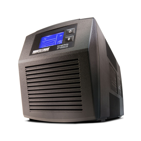 EP500LCD Minuteman 500 VA Line Interactive UPS with 8 outlets