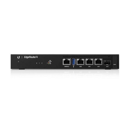 ER-4 Ubiquiti EdgeRouter 4 Fanless Router with a Four-Core