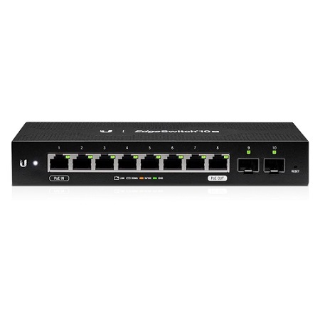 ES-10X Ubiquiti EdgeSwitch 10X Cost-Effective WISP Switch