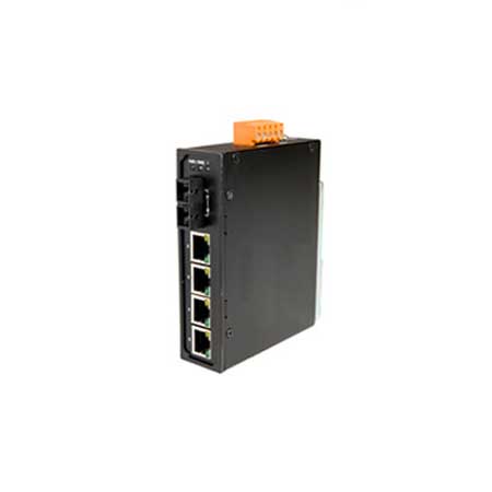 ESUL4-FL1-M2-DCA KBC Industrial Ethernet switch Layer 2 unmanaged 4 electrical 10/100/Mbps LAN ports 1 optical 100Mbps LAN port