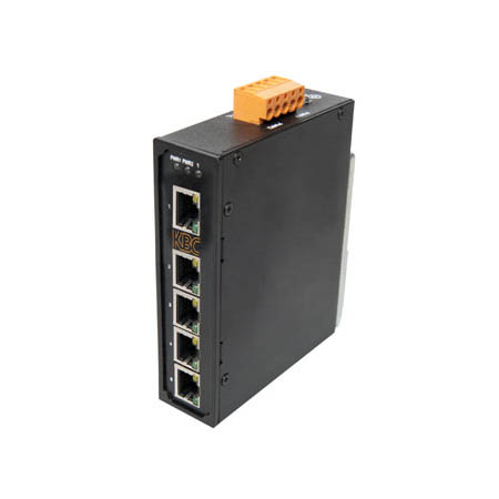 ESUL5-WA KBC Unmanaged Industrial Ethernet Switch 5 Copper Ports