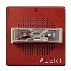 Show product details for ET70-24MCW-ALR Cooper Wheelock 8W SPKR STRB,WALL, 24 VDC,15/30/75/110CD,ALERT,RD