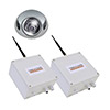 Show product details for EV-L1R2409C6 VideoComm Technologies 2.8mm 650TVL Outdoor Metal Mini Dome Analog Camera Wireless Kit with 1 x Transmitter and 1 x Receiver