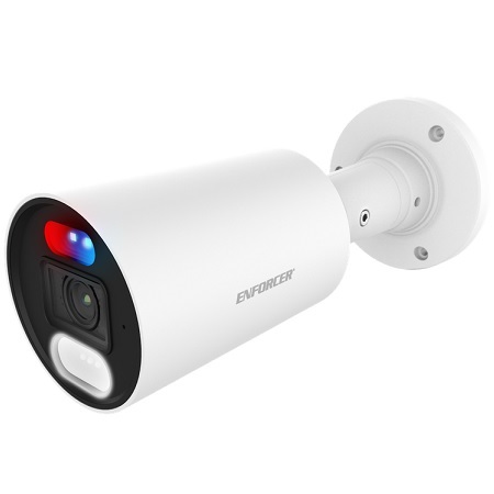 EV-N1806-2W4D Seco-Larm IP 8MP Ultra-Low-Light Active Deterrence Bullet Camera