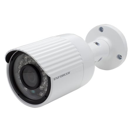 EV-Y1201-A2WQ Seco-Larm 2.8mm 30FPS @ 1080p Outdoor IR Day/Night Bullet HD-TVI/HD-CVI/AHD/Analog Camera 12VDC