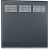 Show product details for EVFD-12 Middle Atlantic Slotted Vented Front Door, Fits 12 Space EWR Series Racks, Black Finish