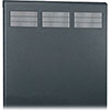 Show product details for EVFD-8 Middle Atlantic Slotted Vented Front Door, Fits 8 Space EWR Series Racks, Black Finish