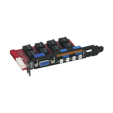EVT-PC8-VTDQ Seco-Larm 8-Port PCI Passive Video Balun Hub Card - Range Up to 2,000ft (610m)