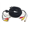 Show product details for EXT-50B MG Electronics All in One Cable Audio/Video/Power - 50 Ft. - Black