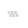 Show product details for F6X Vanco Cable F-F Pushon Gold 6ft Black