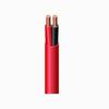 Show product details for F40015-61A Southwire 18 AWG 2 Conductors Shielded Solid Bare Copper FPLR Non-Plenum Fire Alarm Cable - 1000' Reel - Green
