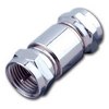 Show product details for F71BX Vanco Adapter Double Male F Connector Nickel