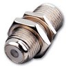 F81 Vanco Adapter Double Female F Connector Nickel