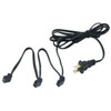 Show product details for FANCORD-3X1 Middle Atlantic Fan Power Cord for 3 Fans, with 1 Plug, 6 FT