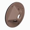 Show product details for FBC42253BR Arlington Industries Lamp Holder Cover - Brown