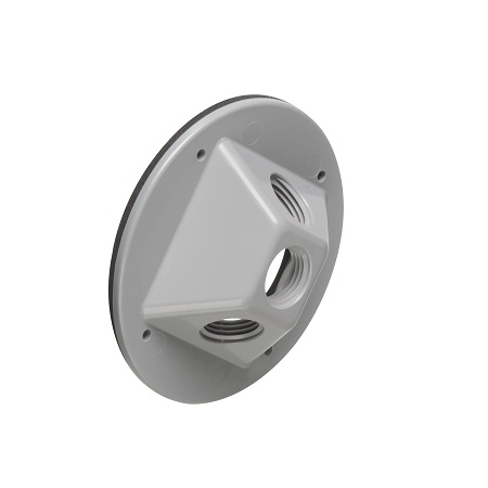 FBC42253GY Arlington Industries Lamp Holder Cover - Gray