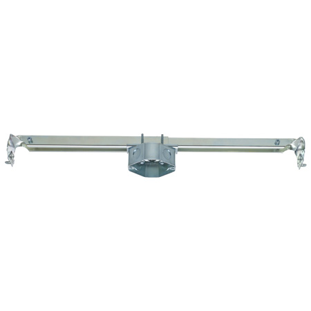 Arlington Steel Fan & Fixture Mounting Box with Adjustable Mounting Bracket for New Construction