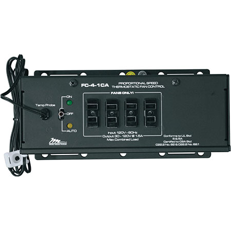 FC-4-1CA Middle Atlantic Proportional Speed Thermostatic Fan Control