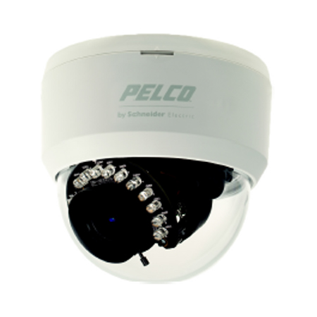 FD1-IRV9-4XC Pelco 3.0 - 9.0mm Varifocal 540TVL Indoor IR Day/Night WDR Dome IP Security Camera 12VDC