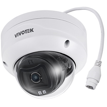 FD833-HV-1Y Vivotek VORTEX Premium Series 2.8 mm 15FPS @ 5MP Outdoor IR Day/Night WDR Dome IP Security Camera PoE - Includes 1 Year xPro License