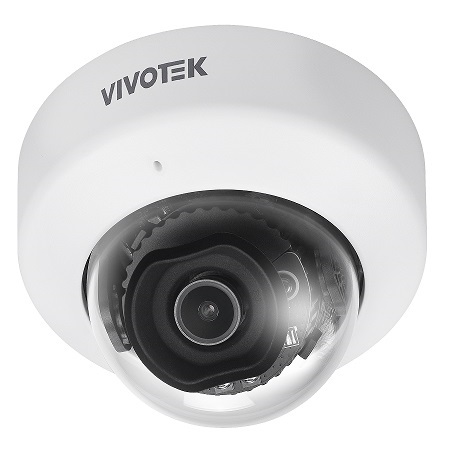 FD9186-H Vivotek C Series 2.8mm 30FPS @ 5MP Indoor Day/Night WDR Dome AI IP Security Camera 12VDC/PoE