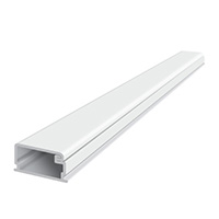 FE0001125RF-W100 Wire Trak 1125 Series 1 1/2" x 3/4" Raceway Roll - 100 Feet - White