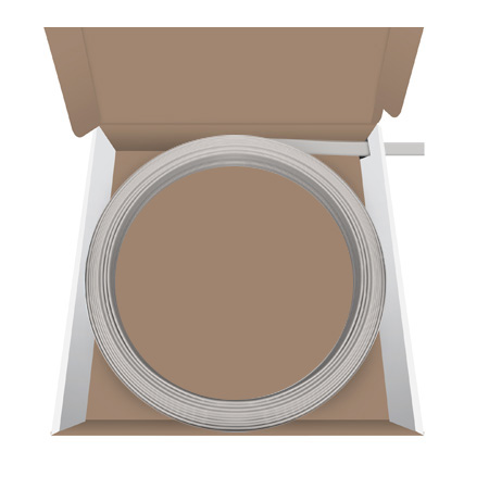 Wire Trak 375 Series - 3/4 inch Roll Form Surface Raceway - Beige