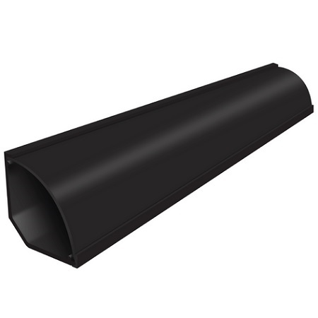 FE0201075CD-BLK6-1PC Wire Trak 1075 Series 6' L x 1 11 
