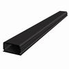 Show product details for FE0201125SR-BLK6-1PC Wire Trak 1125 Series 6' L x 1 1/2