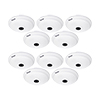 Show product details for FE9181-H-BULK Vivotek 1.47mm 30FPS @ 1920x1920 Outdoor IR Day/Night WDR Fisheye IP Security Camera 12VDC/POE - 10 Pack