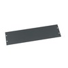 Show product details for FEB3 Middle Atlantic 3 Space (5 1/4 Inch) Flat Economic Blank Panel, Black Powder Coat Finish