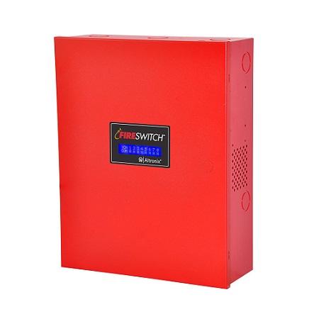 FIRESWITCH108BL Altronix 4 Channel 10Amp 24VDC NAC Power Supply in UL Listed NEMA 1 Indoor 12.25