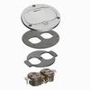 Show product details for FLB3531NLTK Arlington Industries 1G Nickel Flip lid Trim Kit