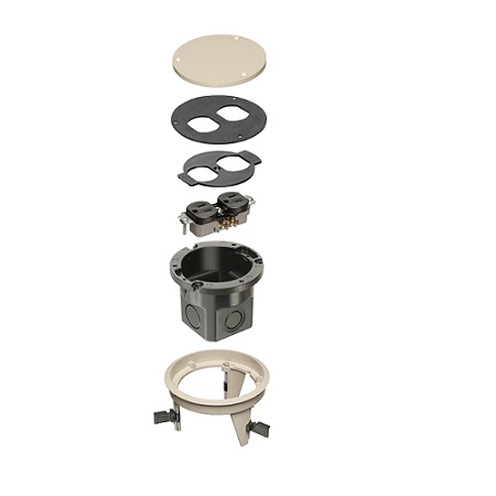 FLB4360LA Arlington Industries Dropin Floor Box