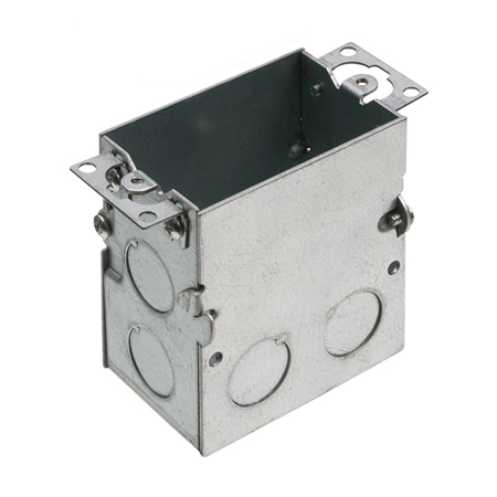 FLB5319 Arlington Industries 1 Gang Steel Floor Outlet Box