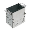 Show product details for FLB5319 Arlington Industries 1 Gang Steel Floor Outlet Box