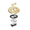 Show product details for FLB6220MB Arlington Industries 6" Brass Cover Kit