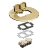 Show product details for FLB6230MB Arlington Industries 6" Brass Cover Kit