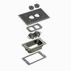 Show product details for FLBC101BLTK Arlington Industries Black Trim Kit-Concret