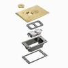 Show product details for FLBC101MBTK Arlington Industries Brass Trim Kit-Concret
