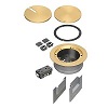 Show product details for FLBC5540MB Arlington Industries Recessed Cover Kits for 5.5 Inch Concrete Floor Box - Brass