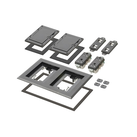 FLBC8520BL Arlington Industreis Two Gang Plastic Cover Frame Kits