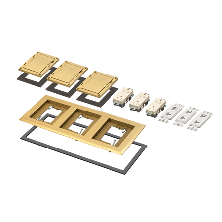 FLBC8530MB Arlington Industries Three Gang Frame Kit