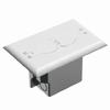 Show product details for FLBRF101W Arlington Industries Retrofit Floor Box Flip White