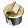 FLBT6520UMB Arlington Industries Round Trapdoor with Brass Cover
