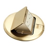 Show product details for FLBT6615MB Arlington Industries Brass Pop-Up Cover with Receptacle
