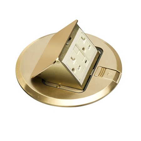 FLBT6620GMB Arlington Industries Brass Pop-Up Cover